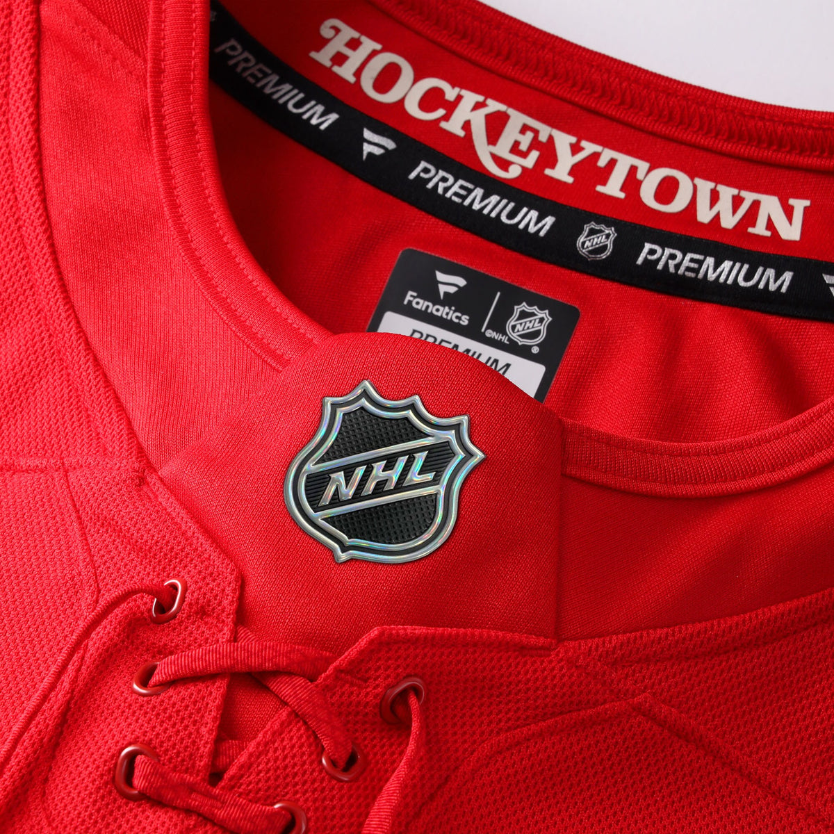 Detroit Red Wings Dylan Larkin Fanatics Red Centennial Premium Player Jersey