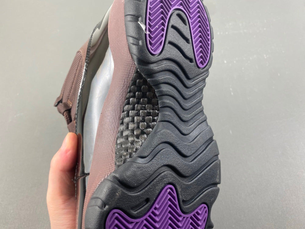 Low Top Sneakers, Black Purple Colorway, Patent Leather Footwear, Lace Up Design, Casual Gift for Sneaker Fans