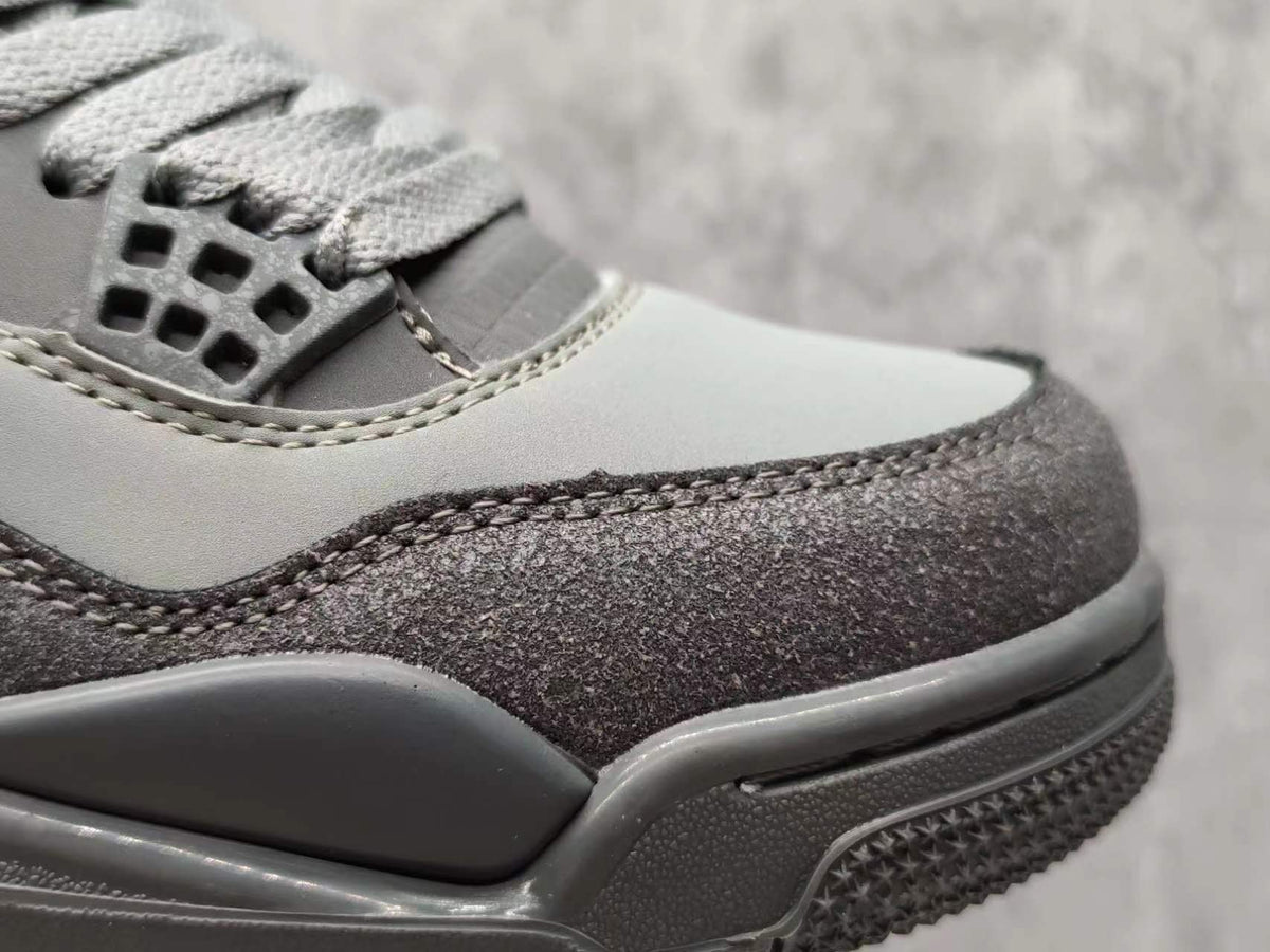 Mid Top Sneakers, Gray Colorway, Lace Up Design, Casual Gift for Sneaker Fans