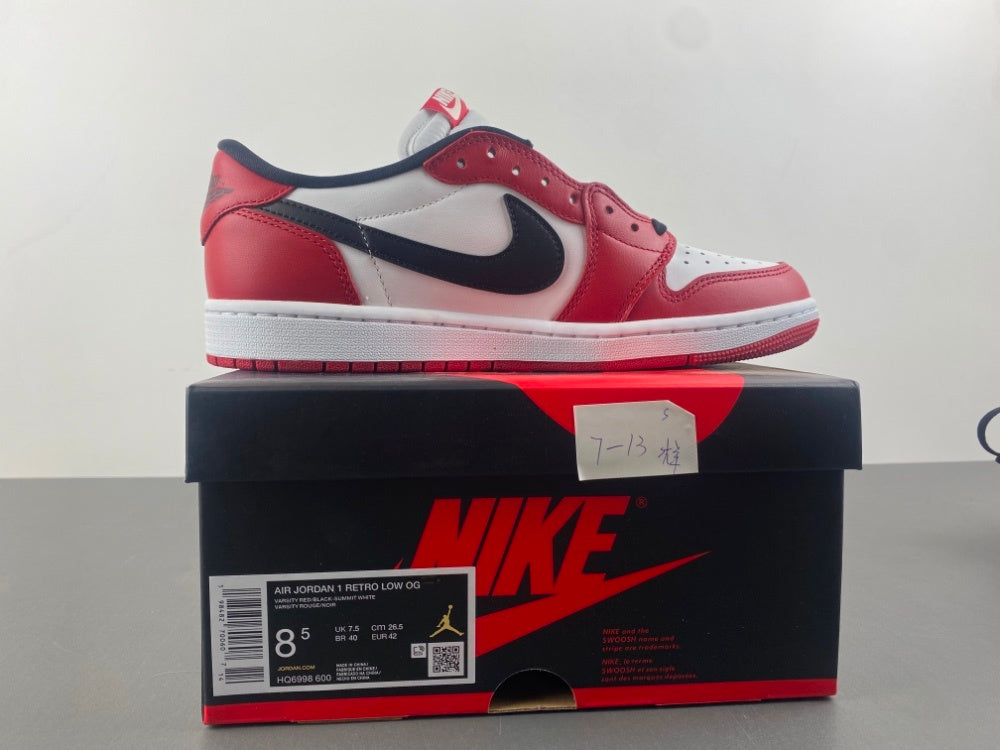 Low Top Sneakers, White Red Colorway, Lace Up Design, Casual Gift for Sneaker Fans