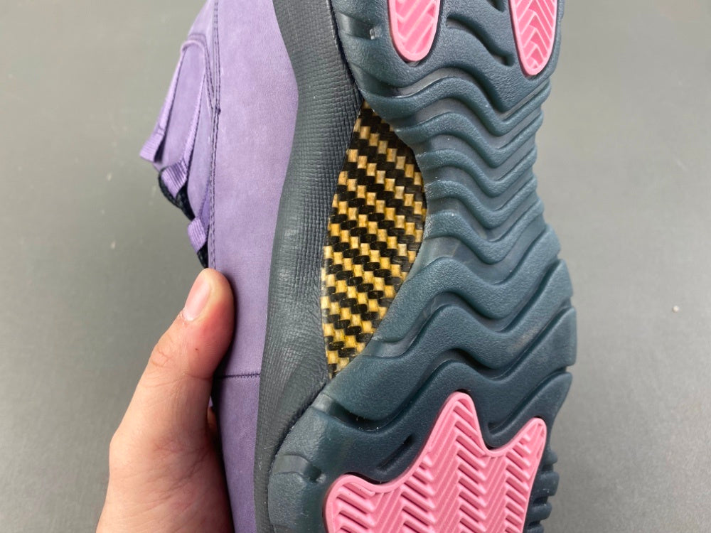 Low Top Sneakers, Purple Colorway, Lace Up Design, Casual Gift for Sneaker Fans