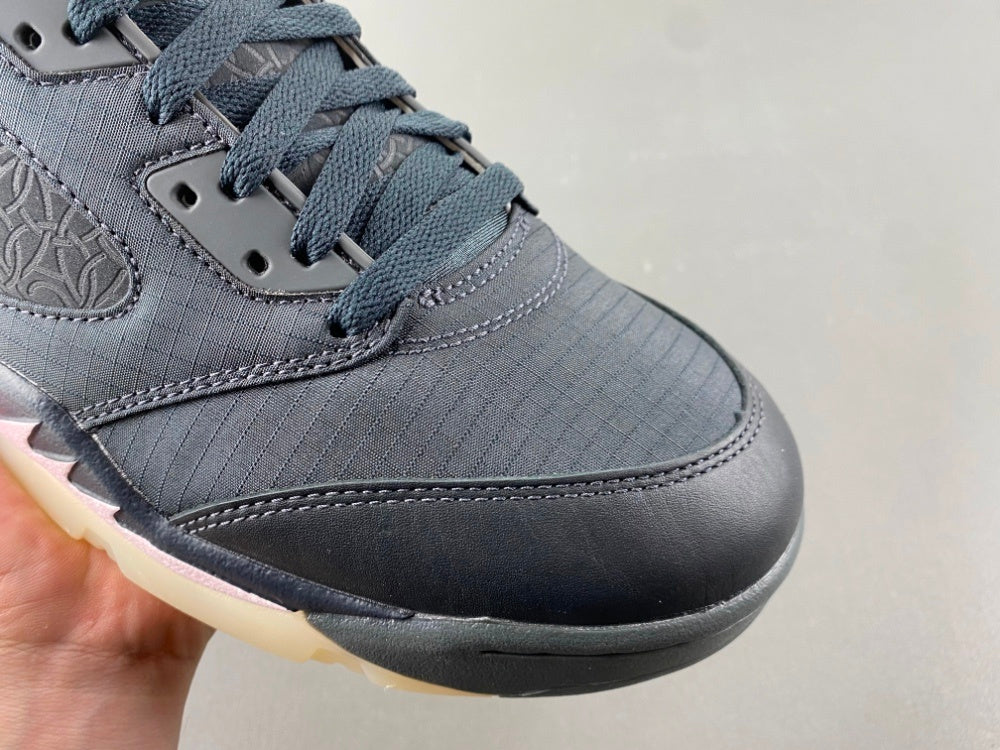 Low Top Sneakers, Carbon Gray Pink Colorway, Lace Up Design, Casual Gift for Sneaker Fans