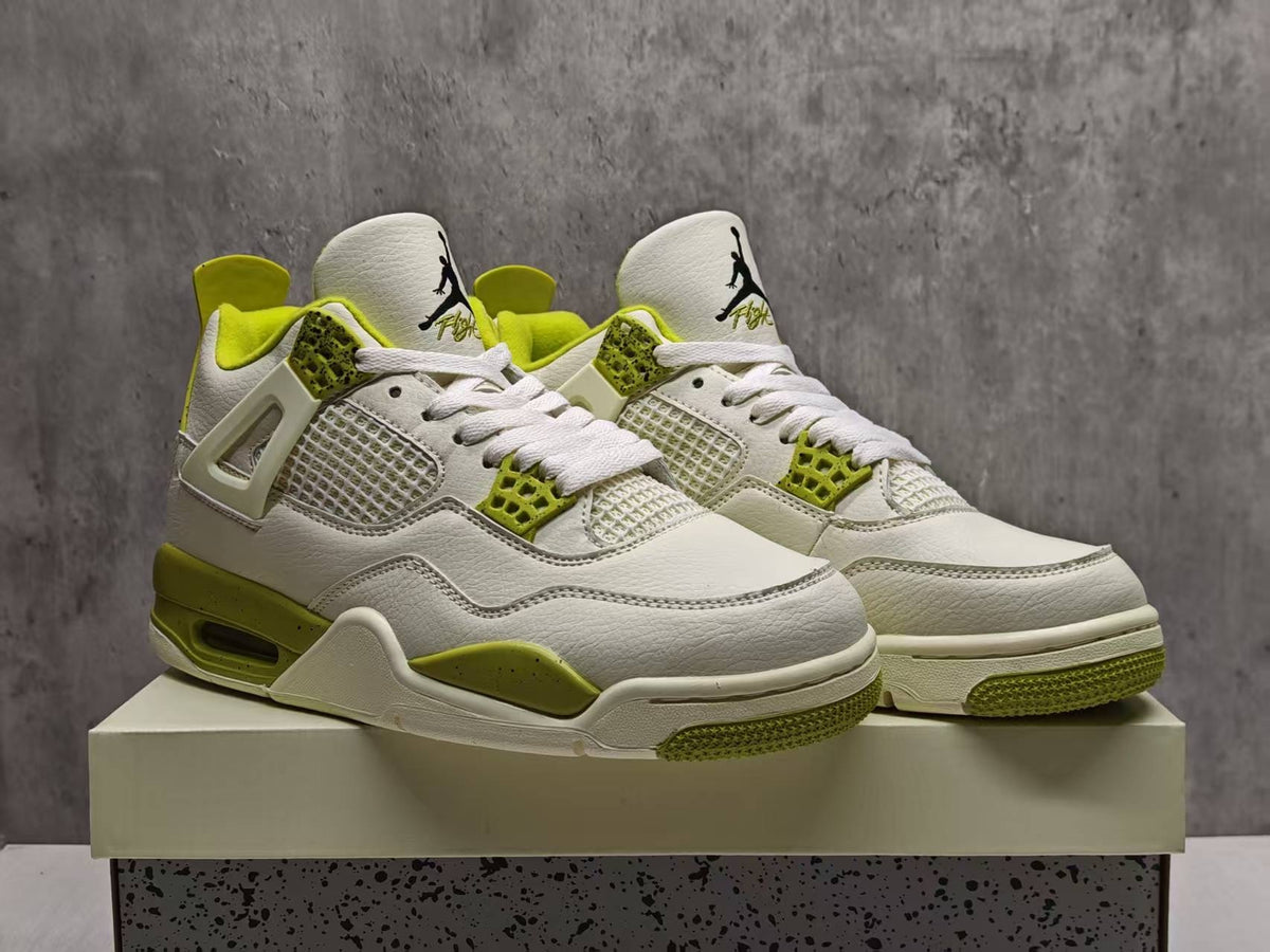 Mid Top Sneakers, Green Colorway, Lace Up Design, Casual Gift for Sneaker Fans