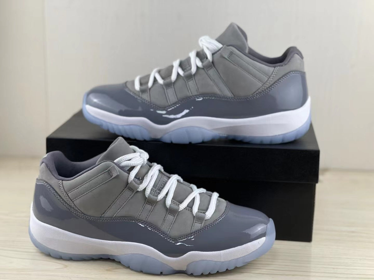 Low Top Sneakers, Gray Colorway, Lace Up Design, Casual Gift for Sneaker Fans