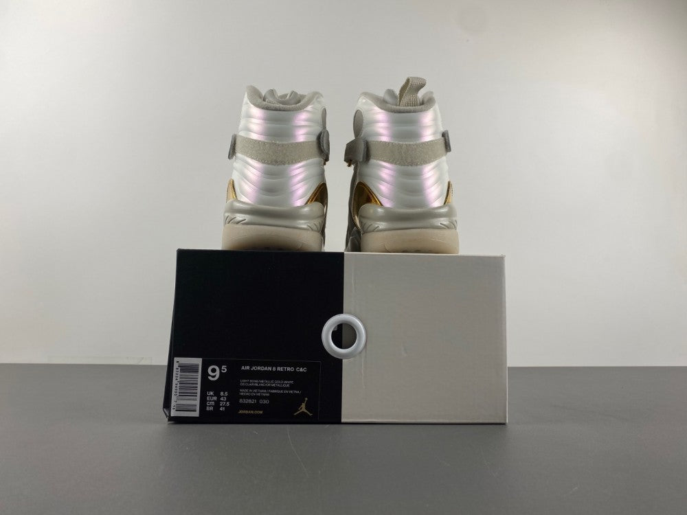 Low Top Sneakers, White Gold Colorway, Leather Footwear, Lace Up Design, Casual Gift for Sneaker Fans