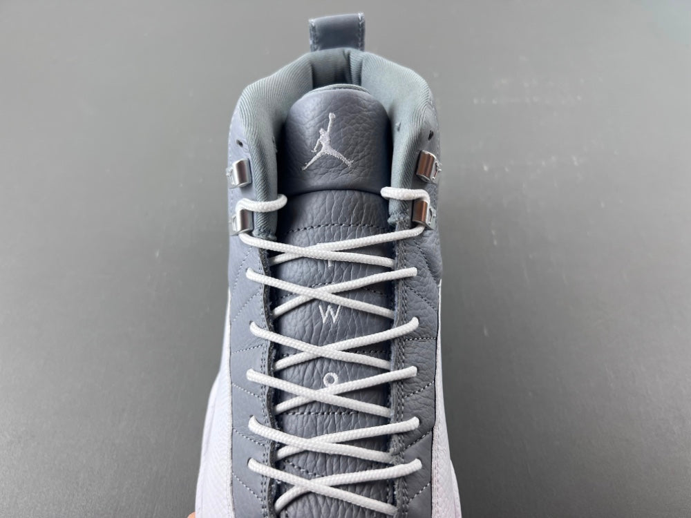 Low Top Sneakers, White Gray Colorway, Lace Up Design, Casual Gift for Sneaker Fans