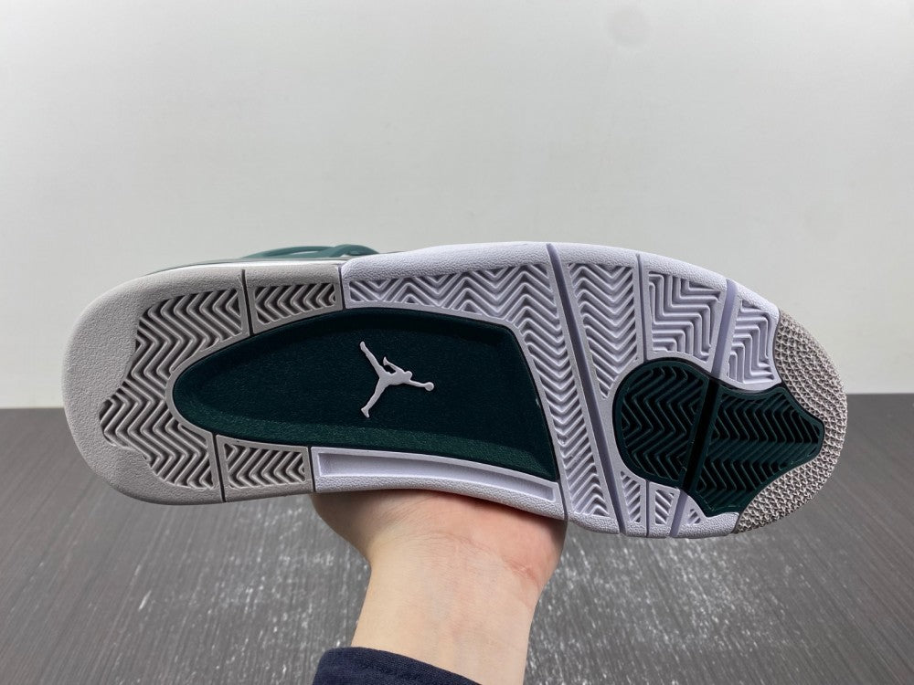 Low Top Sneakers, White Green Gray Colorway, Leather Footwear, Lace Up Design, Casual Gift for Sneaker Fans