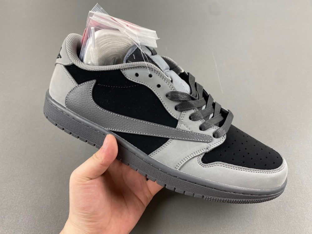 Low Top Sneakers, Black Gray Colorway, Reverse Hook Design, Lace Up Design, Casual Gift for Sneaker Fans