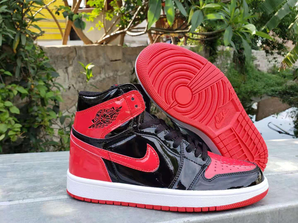 Sneakers, Black Red Colorway, Lace Up Design, Casual Gift for Sneaker Fans