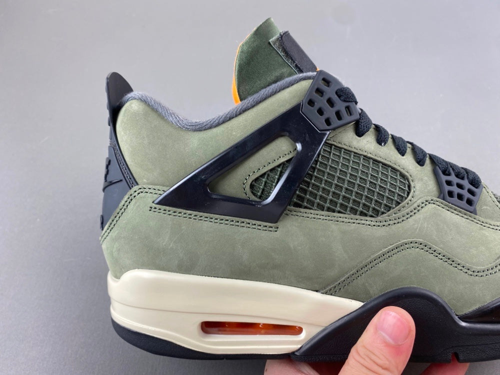 Low Top Sneakers, Army Green Black Colorway, Lace Up Design, Casual Gift for Sneaker Fans