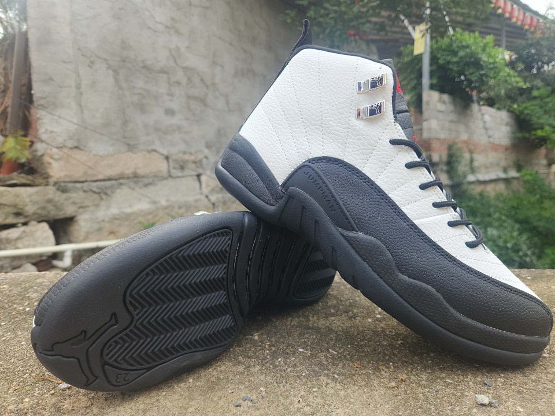 High Top Sneakers, White Gray Colorway, Lace Up Design, Casual Gift for Sneaker Fans