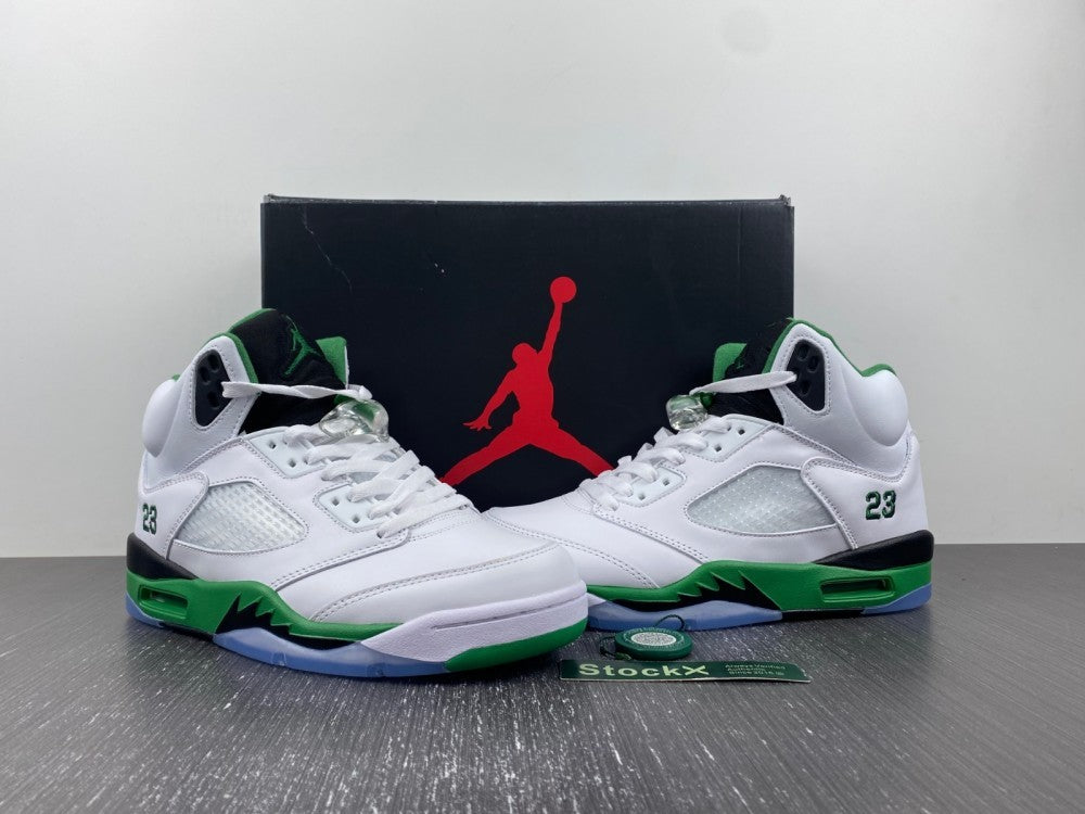 Sneakers, White Green Colorway, Leather Footwear, Lace Up Design, Casual Gift for Sneaker Fans