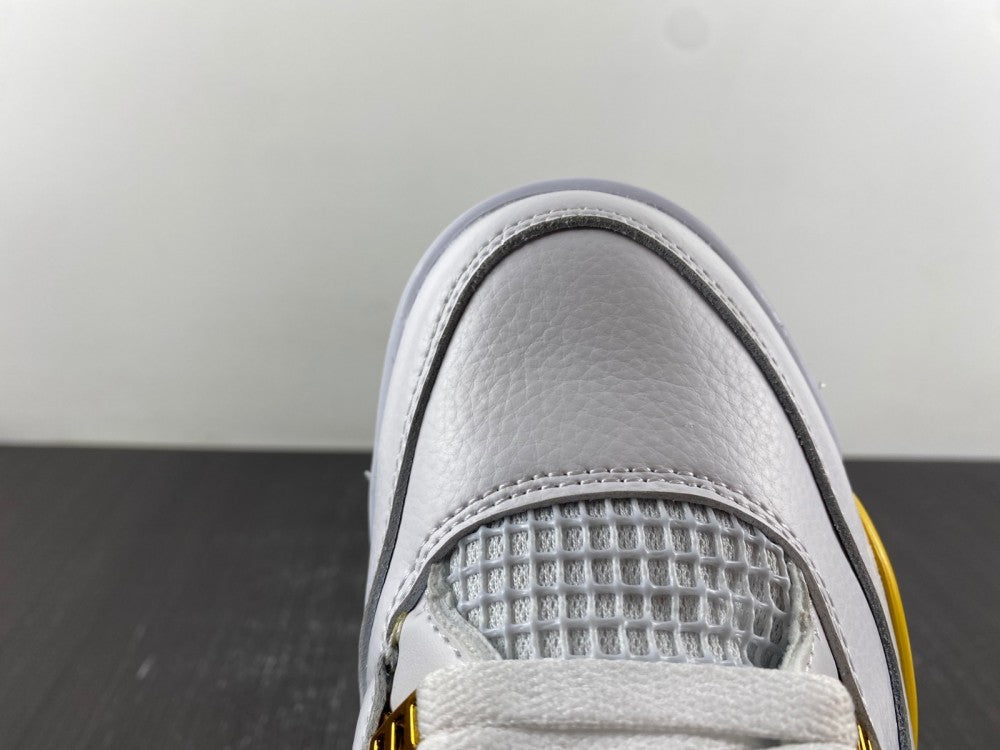 Low Top Sneakers, White Yellow Colorway, Lace Up Design, Casual Gift for Sneaker Fans