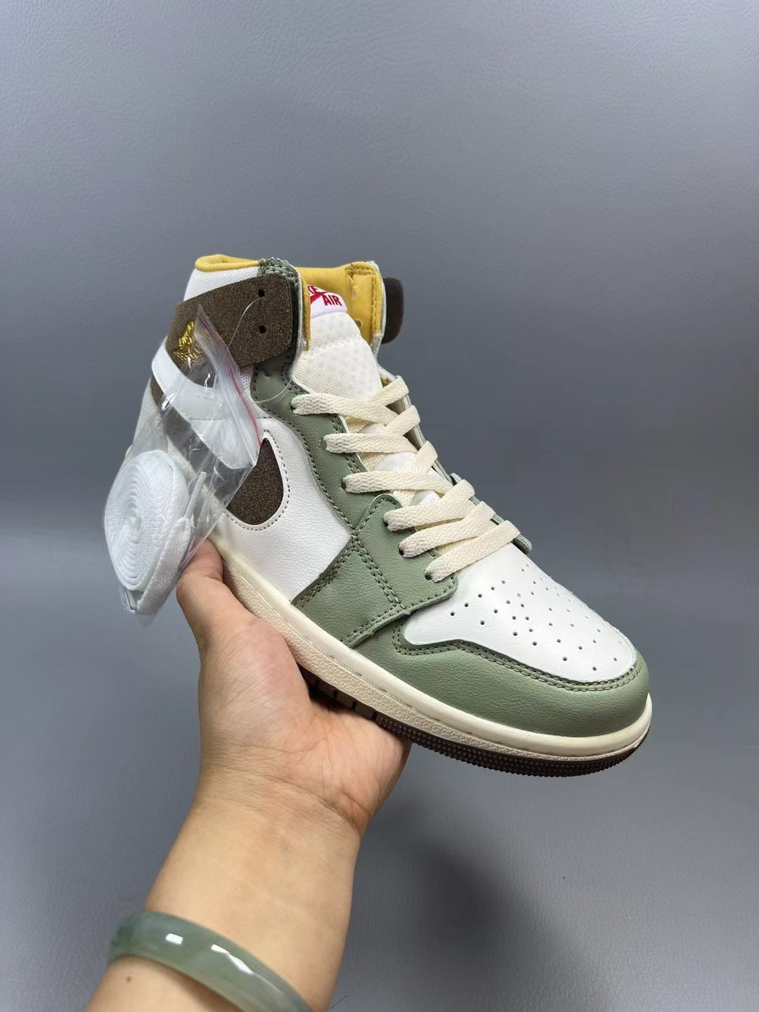 High Top Sneakers, White Colorway, Lace Up Design, Casual Gift for Sneaker Fans