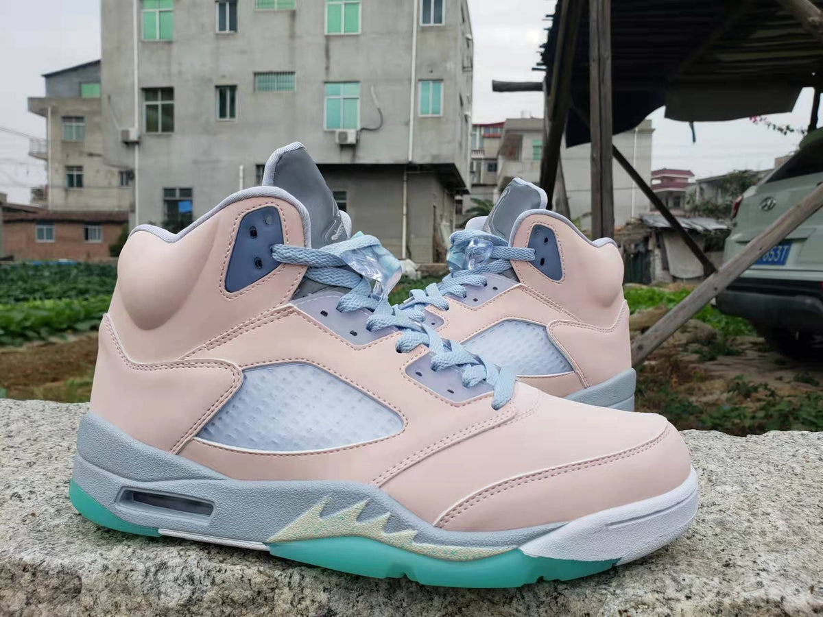 Sneakers, Pink Blue Colorway, Lace Up Design, Casual Gift for Sneaker Fans