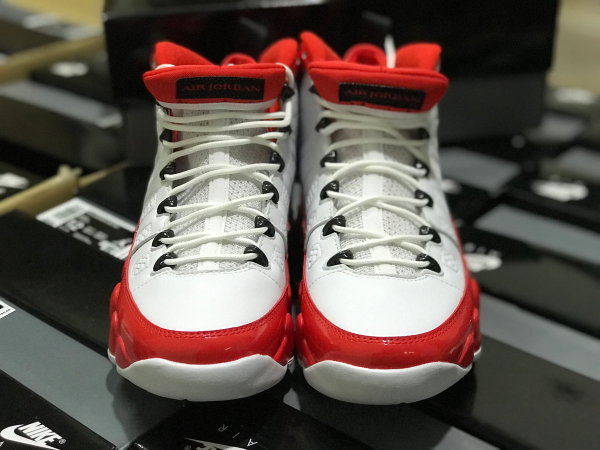 Sneakers, White Red Colorway, Patent Leather Footwear, Lace Up Design, Casual Gift for Sneaker Fans