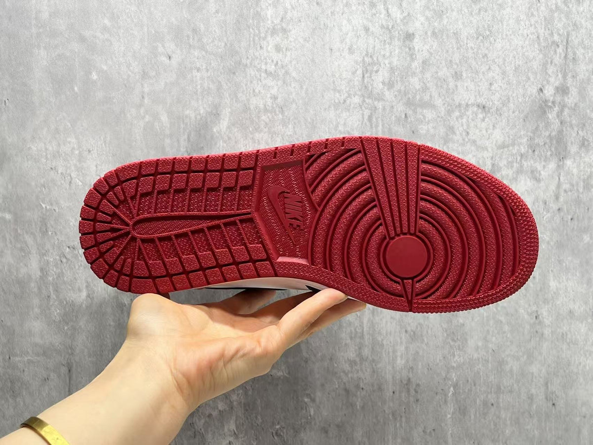 High Top Sneakers, Red Colorway, Lace Up Design, Casual Gift for Sneaker Fans