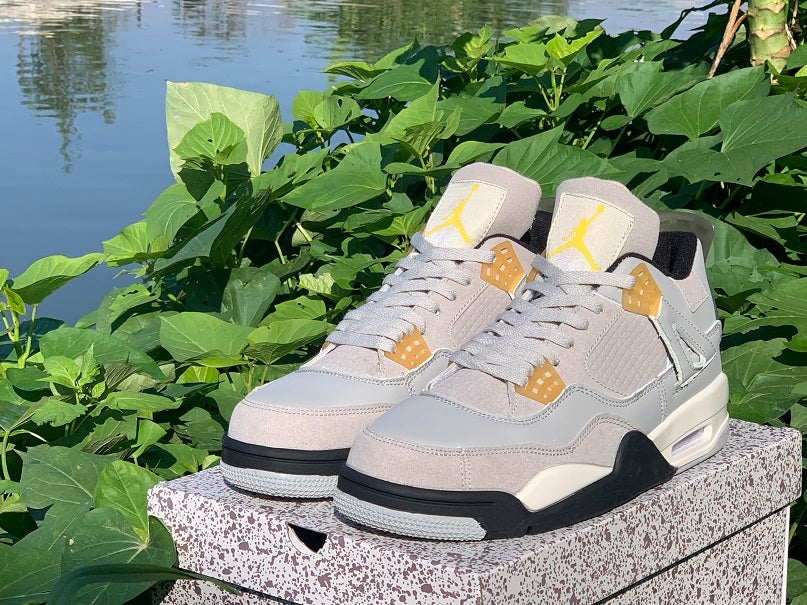 Sneakers, Gray White Colorway, Lace Up Design, Casual Gift for Sneaker Fans