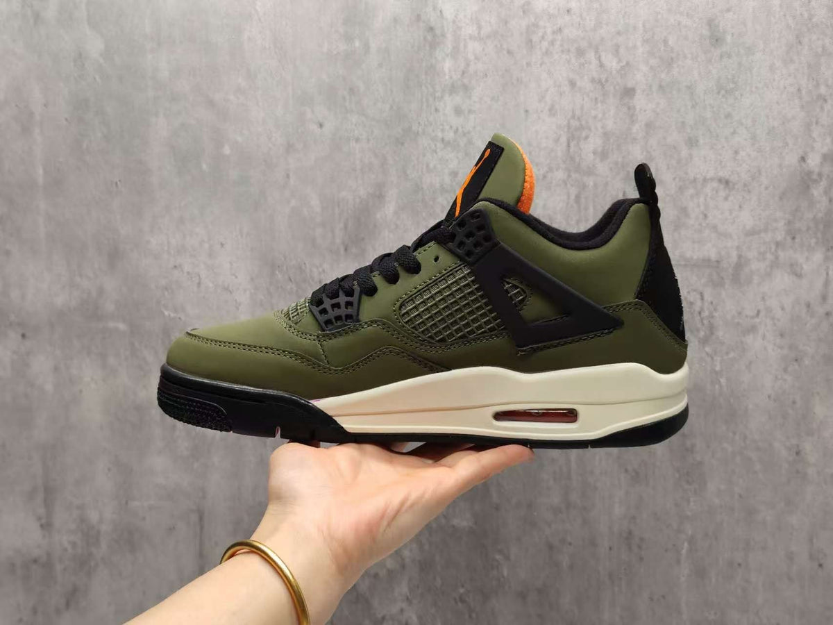 Mid Top Sneakers, Green Colorway, Lace Up Design, Casual Gift for Sneaker Fans
