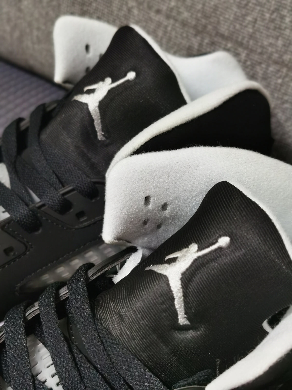 Basketball Shoes, Black White Colorway, Lace Up Design, Casual Gift for Shoe Lovers