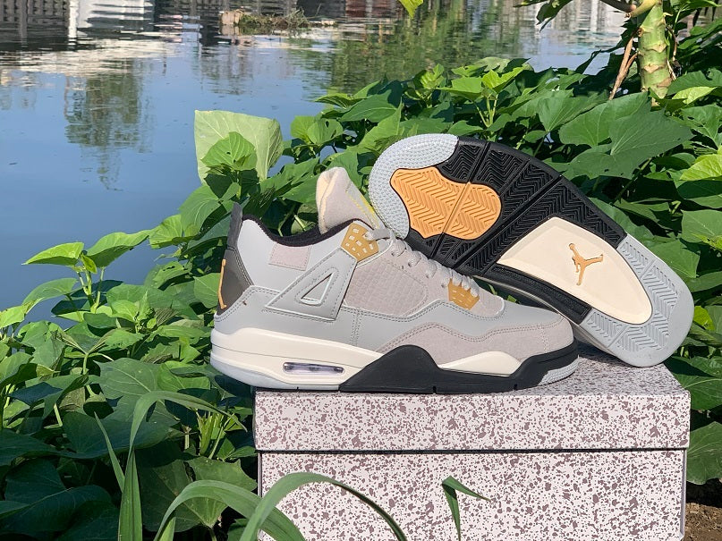 Sneakers, Gray White Colorway, Lace Up Design, Casual Gift for Sneaker Fans