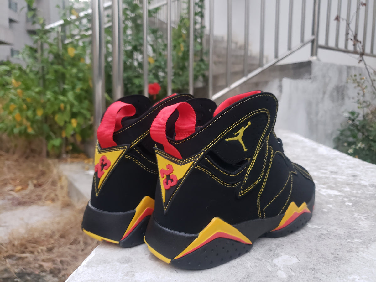 Sneakers, Black Yellow Colorway, Lace Up Design, Casual Gift for Sneaker Fans