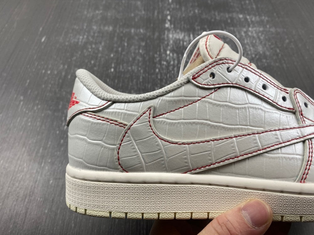 Low Top Sneakers, White Red Colorway, Reverse Hook Design, Lace Up Design, Casual Gift for Sneaker Fans