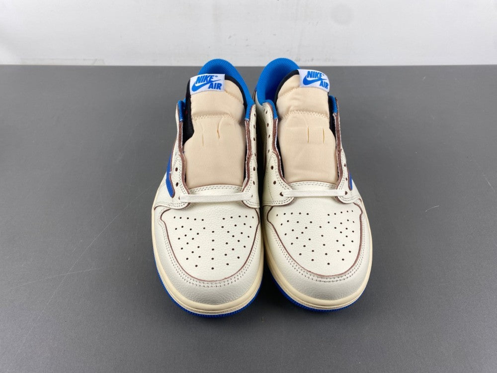 Low Top Shoes, Blue White Colorway, Reverse Hook Design, Lace Up Design, Casual Gift for Shoe Lovers