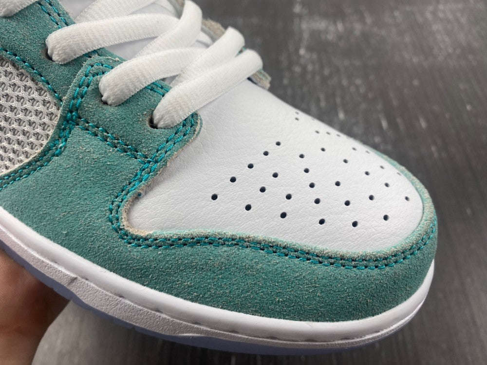 Low Top Sneakers, Blue White Silver Colorway, Metallic Finish, Lace Up Design, Casual Gift for Sneaker Fans