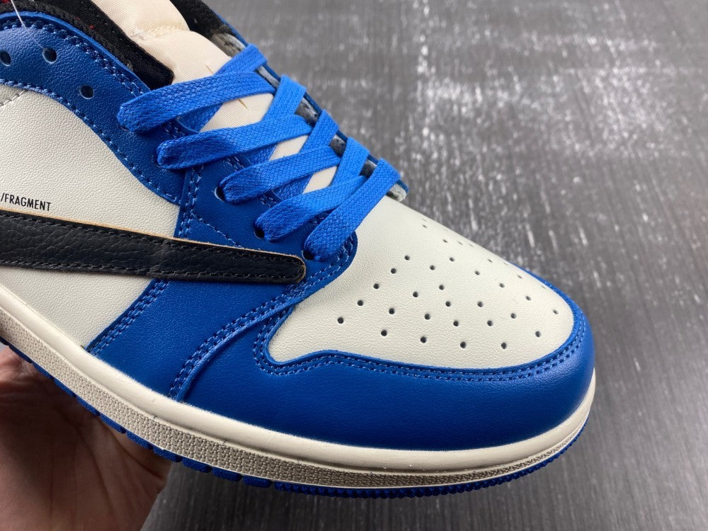Low Top Sneakers, Blue White Black Colorway, Reverse Hook Design, Lace Up Design, Casual Gift for Sneaker Fans