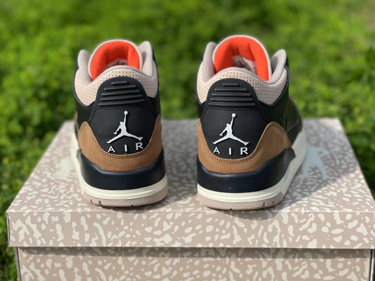 Sneakers, Black Brown Colorway, Lace Up Design, Casual Gift for Sneaker Fans