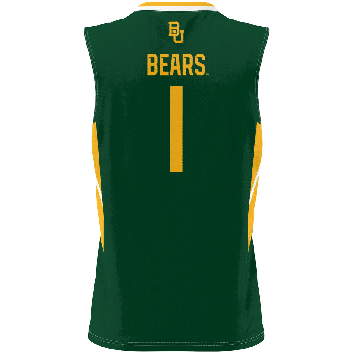 #1 Baylor Bears GameDay Greats Lightweight Basketball Jersey - Green