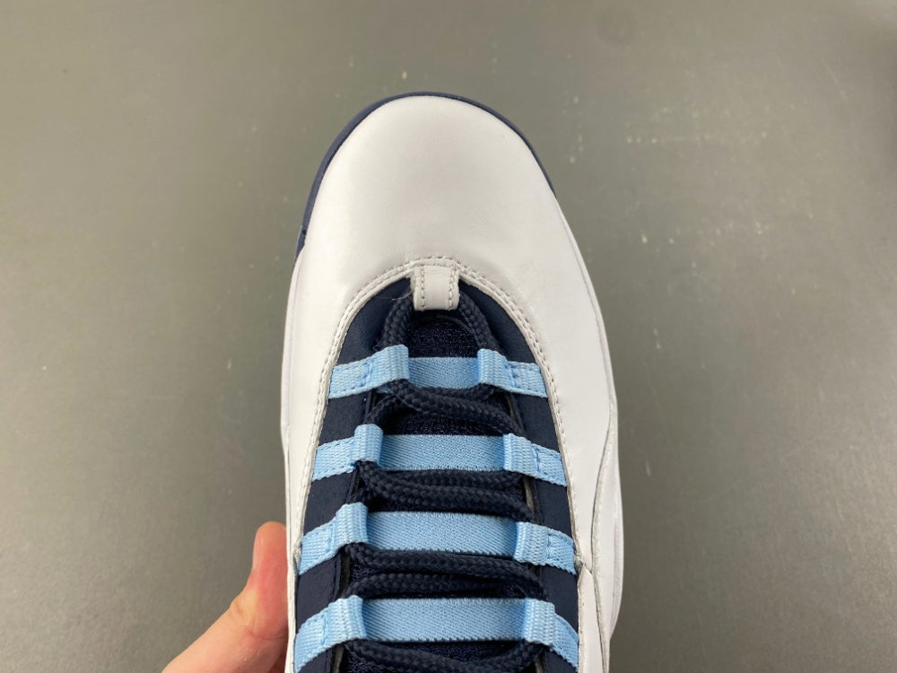 Retro High Top Sneakers, Blue Colorway, Lace Up Design, Casual Gift for Sneaker Fans