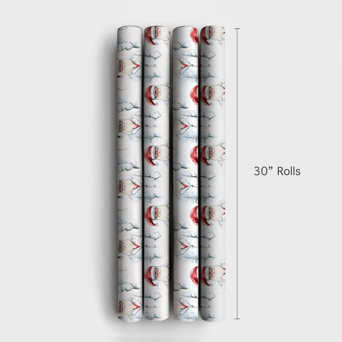 Scientist Christmas Gift Wrap, Doctor Santa Wrapping Paper, Medical Professional Holiday Wrapping Paper, Lab Coat Santa Gift 