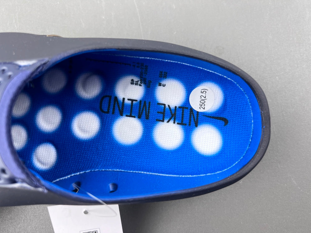 Slides, Blue Black Colorway, Slip On Design, Casual Gift for Shoe Lovers