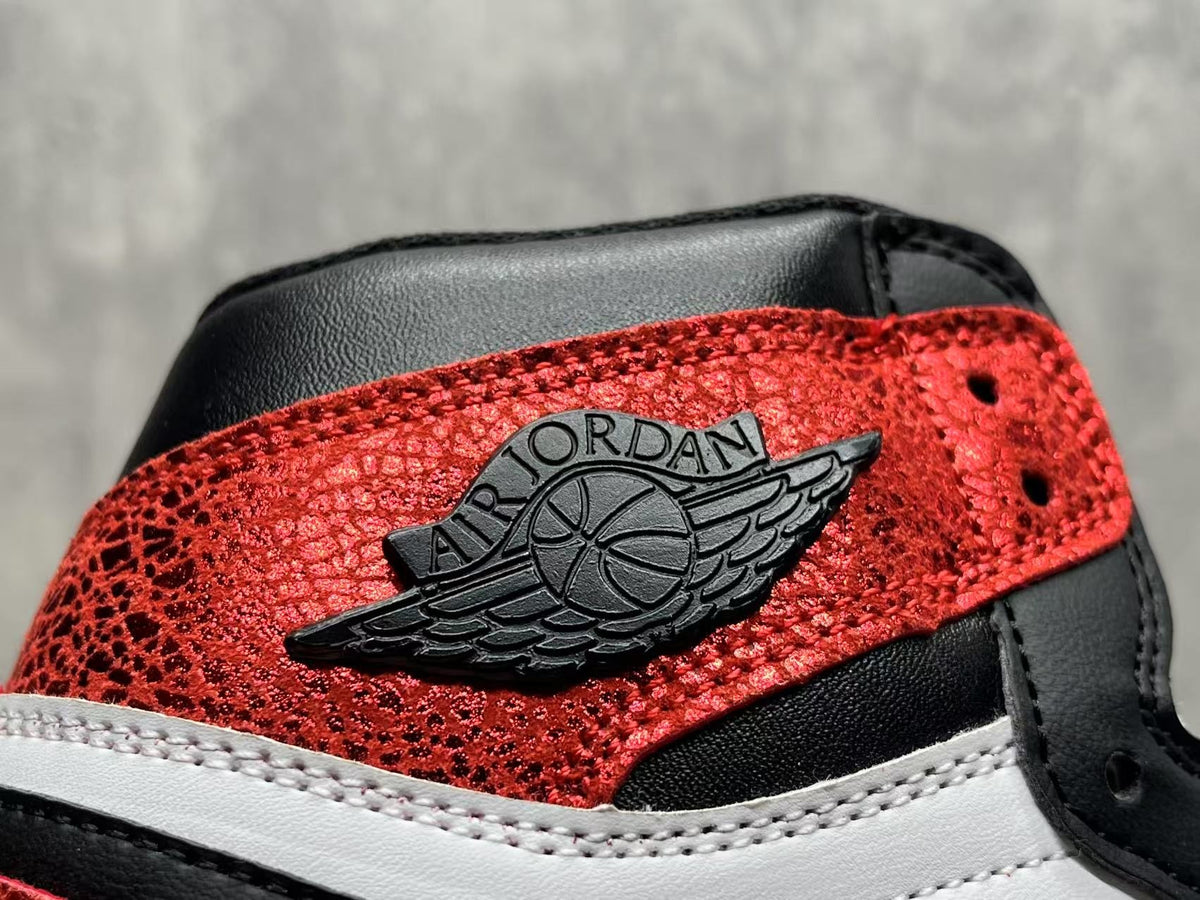 High Top Sneakers, Red Colorway, Lace Up Design, Casual Gift for Sneaker Fans