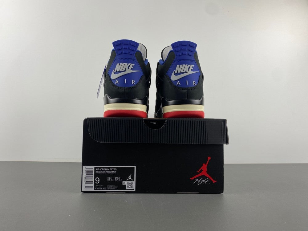 Low Top Sneakers, Blue Black Red Colorway, Lace Up Design, Casual Gift for Sneaker Fans
