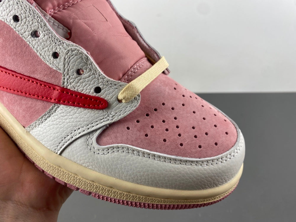Low Top Sneakers, White Red Pink Colorway, Reverse Hook Design, Lace Up Design, Casual Gift for Sneaker Fans