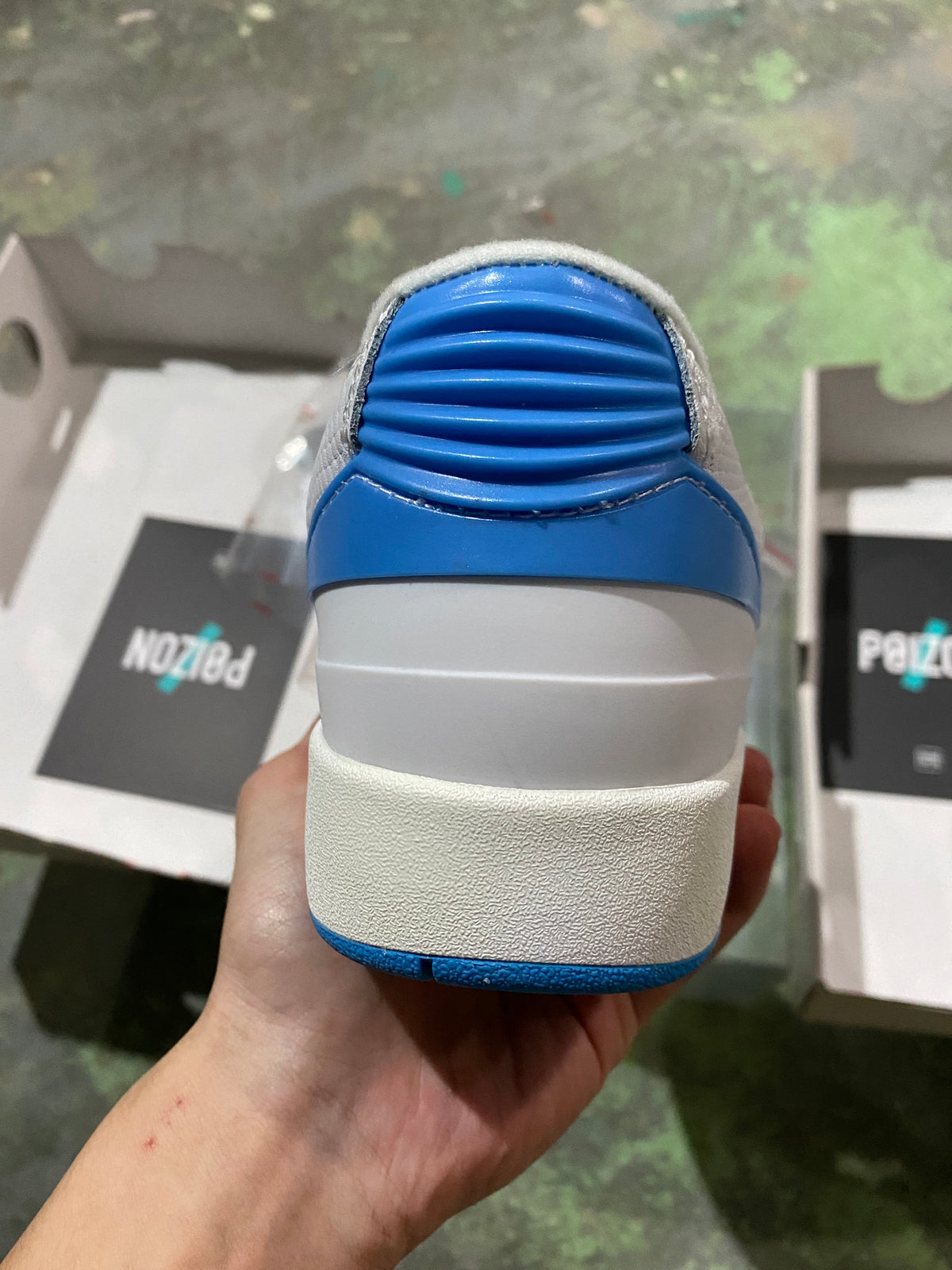 Sneakers, Blue White Colorway, Lace Up Design, Casual Gift for Sneaker Fans
