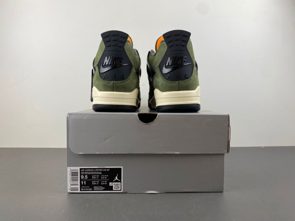 Low Top Sneakers, Army Green Black Colorway, Lace Up Design, Casual Gift for Sneaker Fans