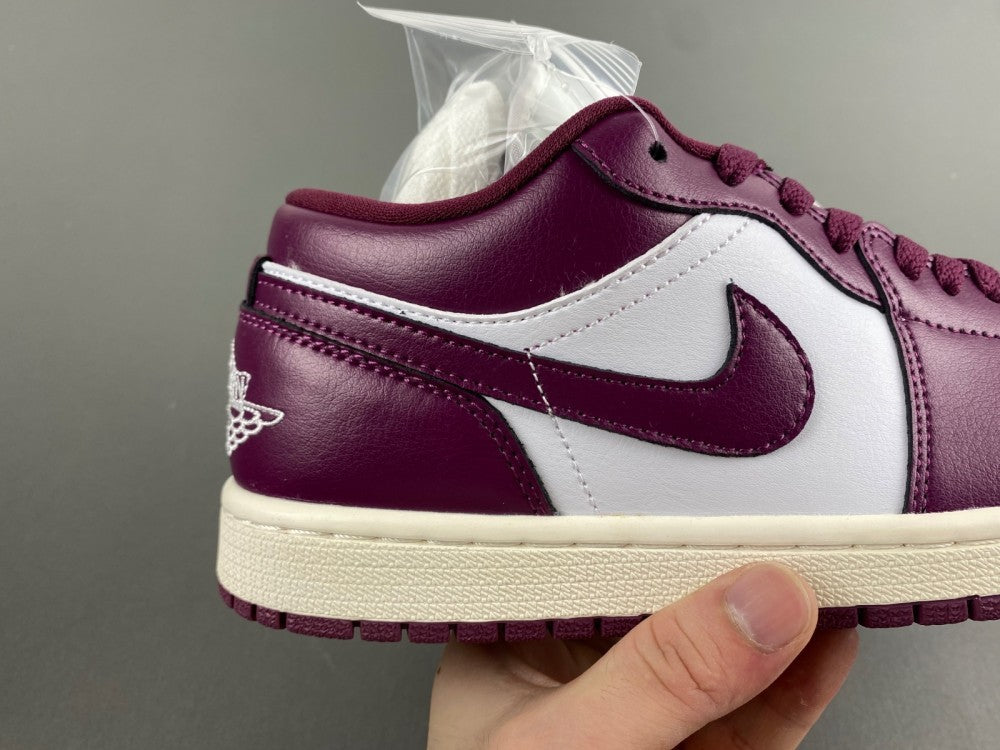 Low Top Sneakers, Burgundy White Colorway, Lace Up Design, Casual Gift for Sneaker Fans