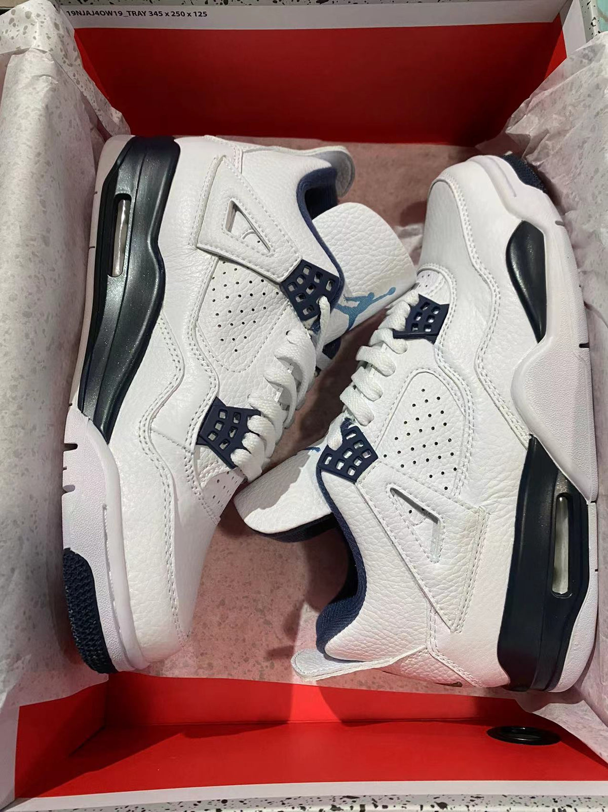Sneakers, Blue White Colorway, Lace Up Design, Casual Gift for Sneaker Fans