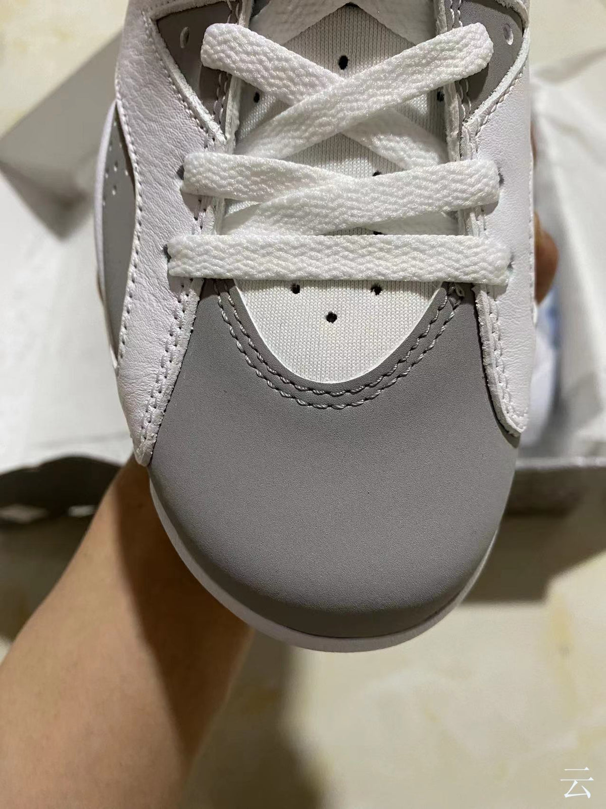 Sneakers, White Gray Colorway, Lace Up Design, Casual Gift for Sneaker Fans