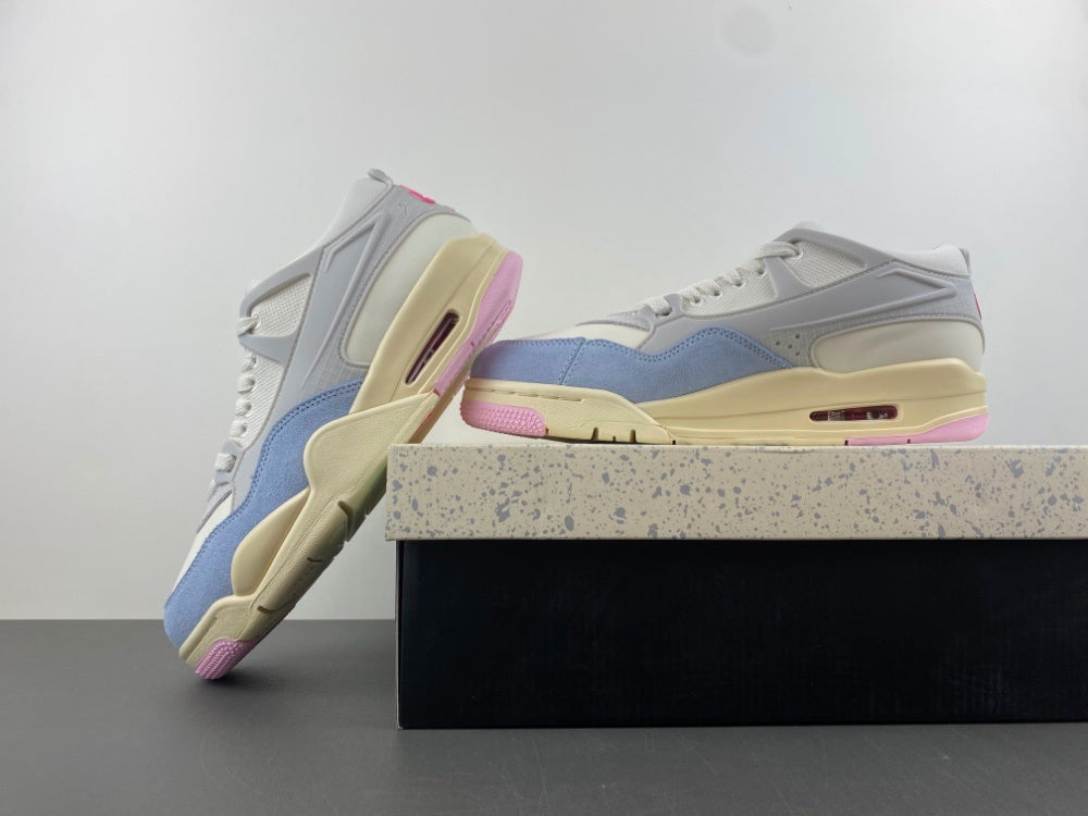 Low Top Sneakers, Purple Pink Gray Colorway, Lace Up Design, Casual Gift for Sneaker Fans