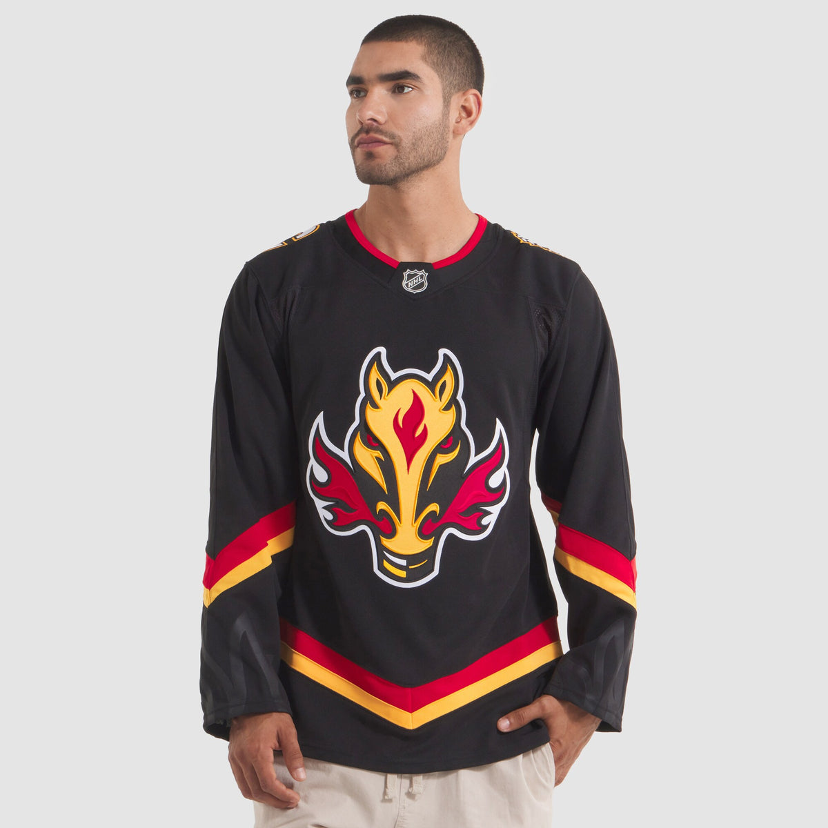 Calgary Flames Fanatics Black Alternate Premium Jersey