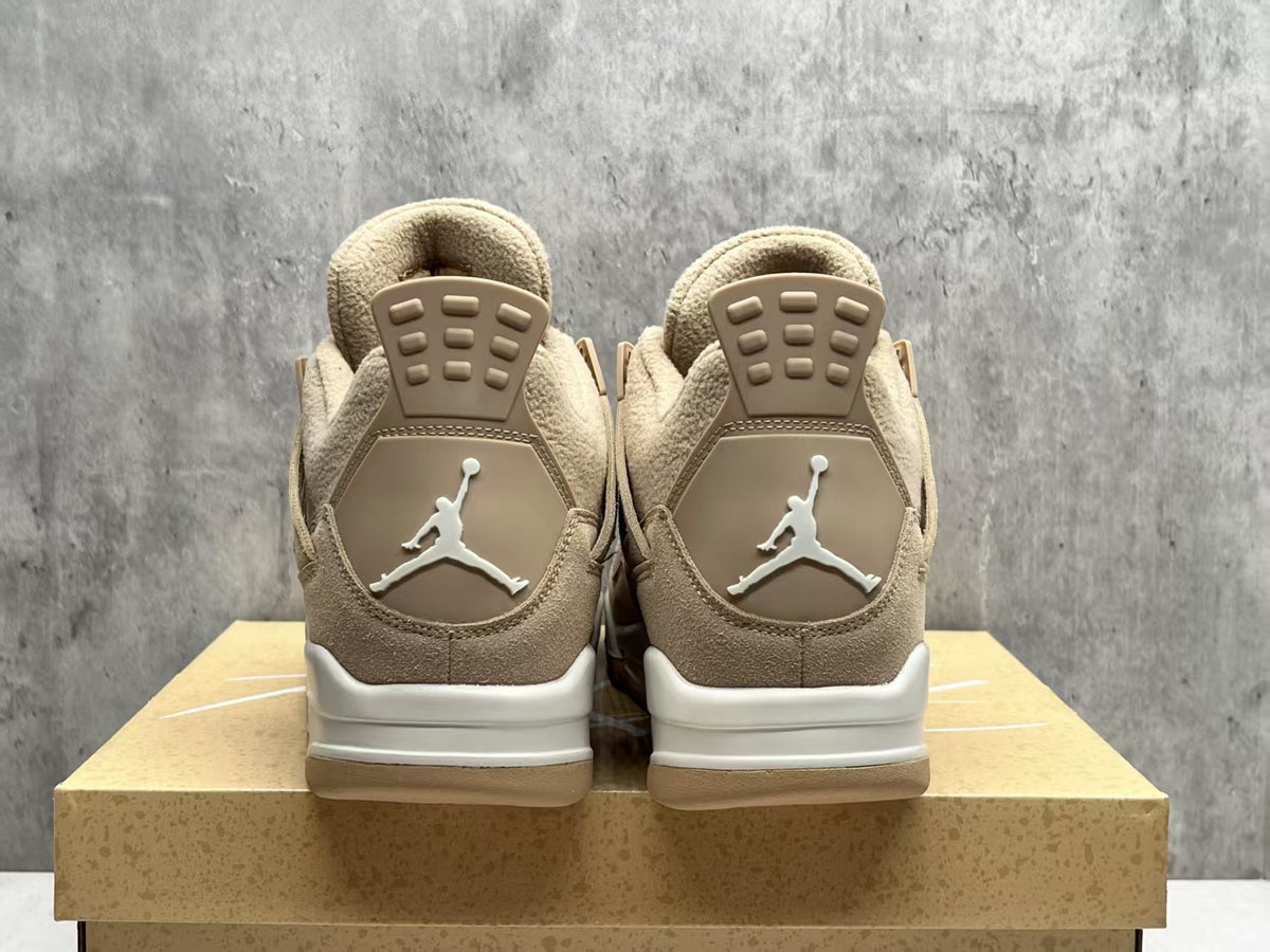 Mid Top Sneakers, Beige Colorway, Lace Up Design, Casual Gift for Sneaker Fans
