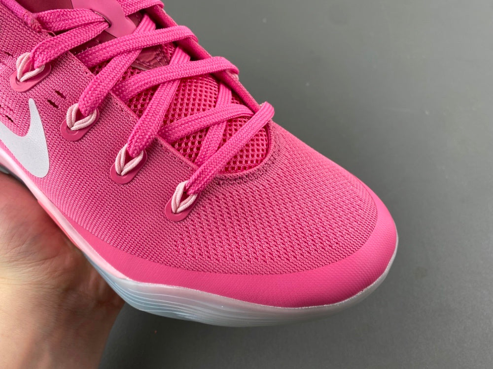 Low Top Sneakers, White Pink Colorway, Lace Up Design, Casual Gift for Sneaker Fans