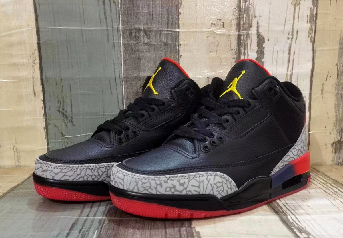 Sneakers, Black Colorway, Lace Up Design, Casual Gift for Sneaker Fans