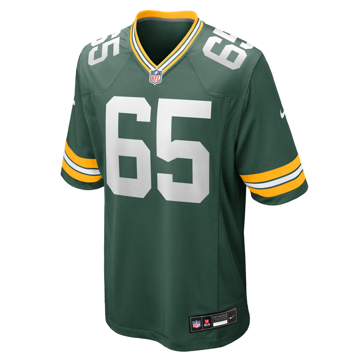 Green Bay Packers Aaron Banks Green Team Game Jersey