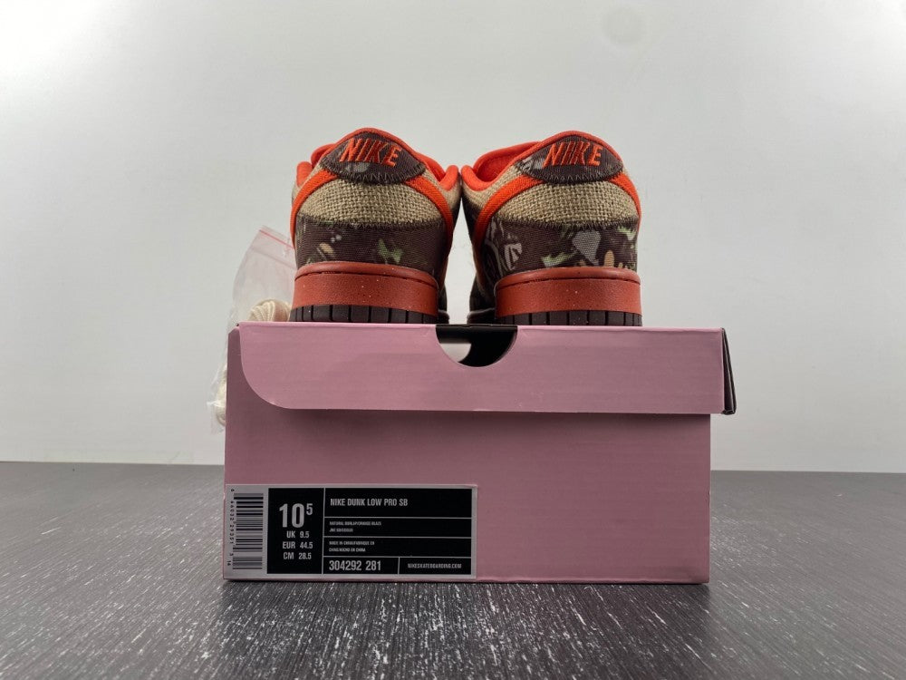 Low Top Sneakers, Beige Orange Colorway, Lace Up Design, Casual Gift for Sneaker Fans